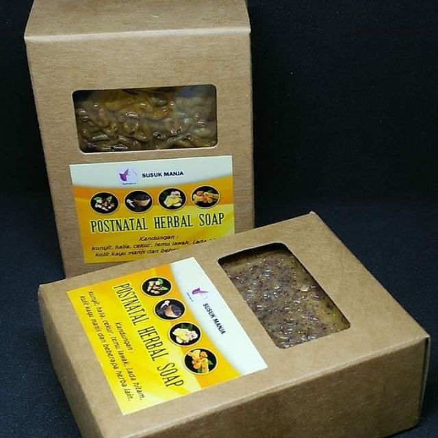 POSTNATAL HERBAL SOAP (100gram) by SUSUK MANJA