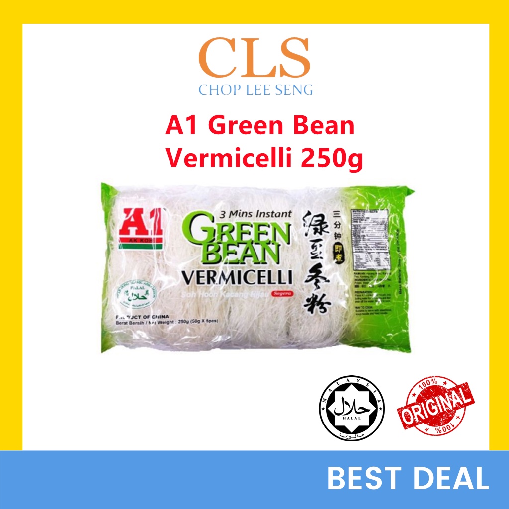 CLS A1 Suhun Kacang Hijau 3 Mint Instant Green Bean Vermicelli 255g