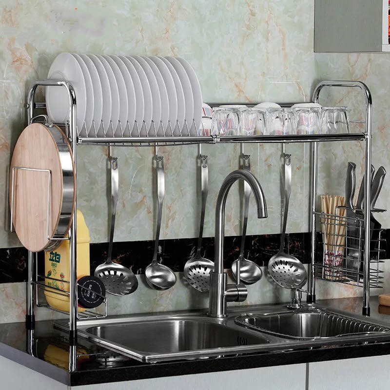 Single Layer Sink Top Dish  Rack  60cm Shopee Malaysia 