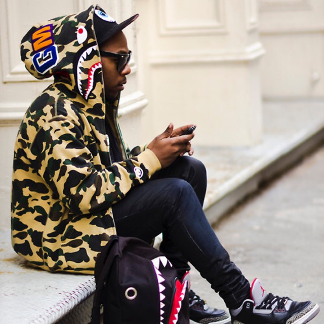 bape hoodie outfits