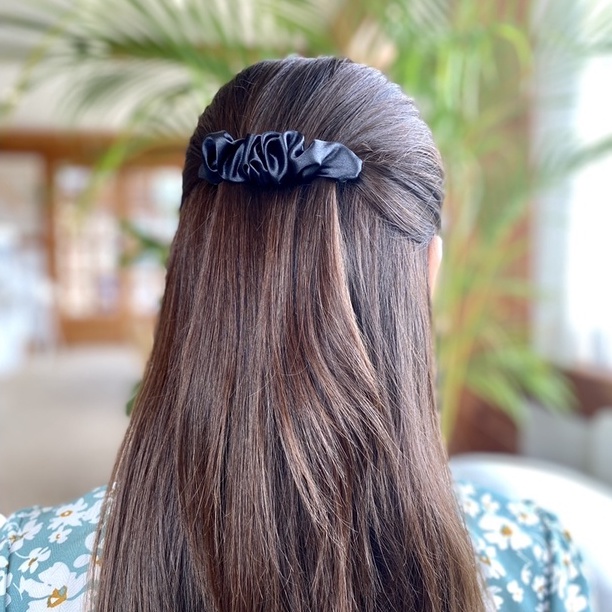 Satin Barretes Hair Pins in 6 Colors | Shopee Malaysia