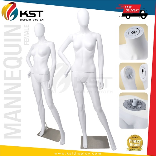 Mannequin Female Full Body Mannequin Display Fashion Clothes Garment / Patung Wanita /Patung Butik Pakaian Perempuan