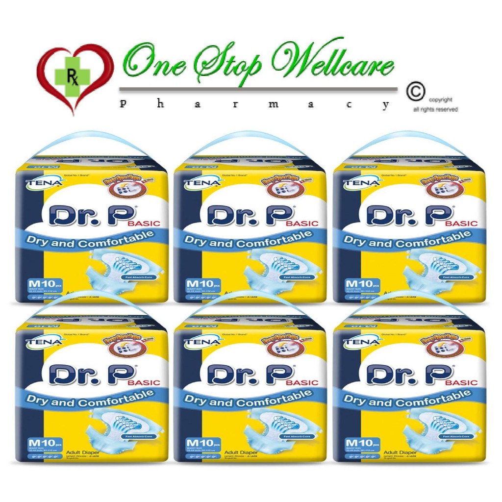 DR.P ADULT DIAPERS (M) 10'S (6 PACKET) Shopee Malaysia