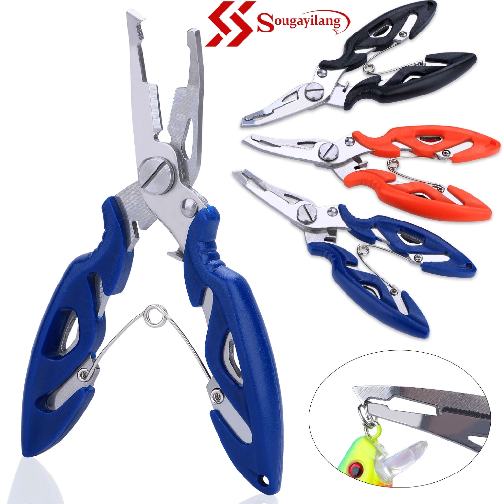 Sougayilang Scissors Fishing Pliers Scissors Line Cutter Hook Tackle