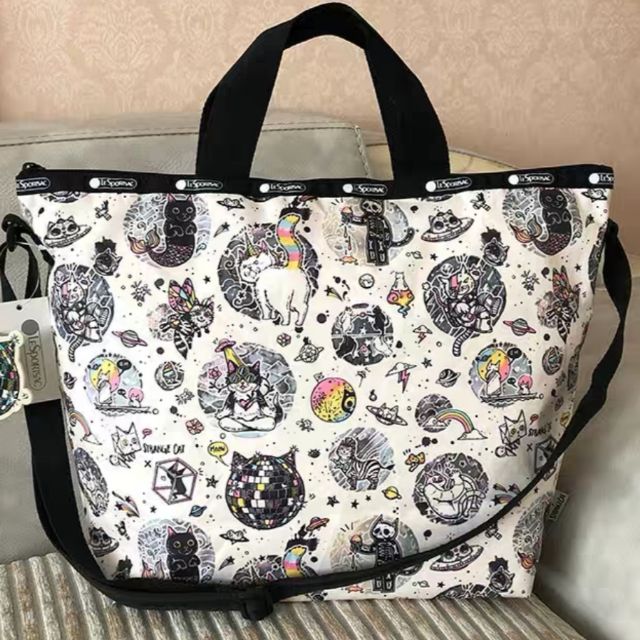 Lesportsac deluxe easy carry tote bag Shopee Malaysia