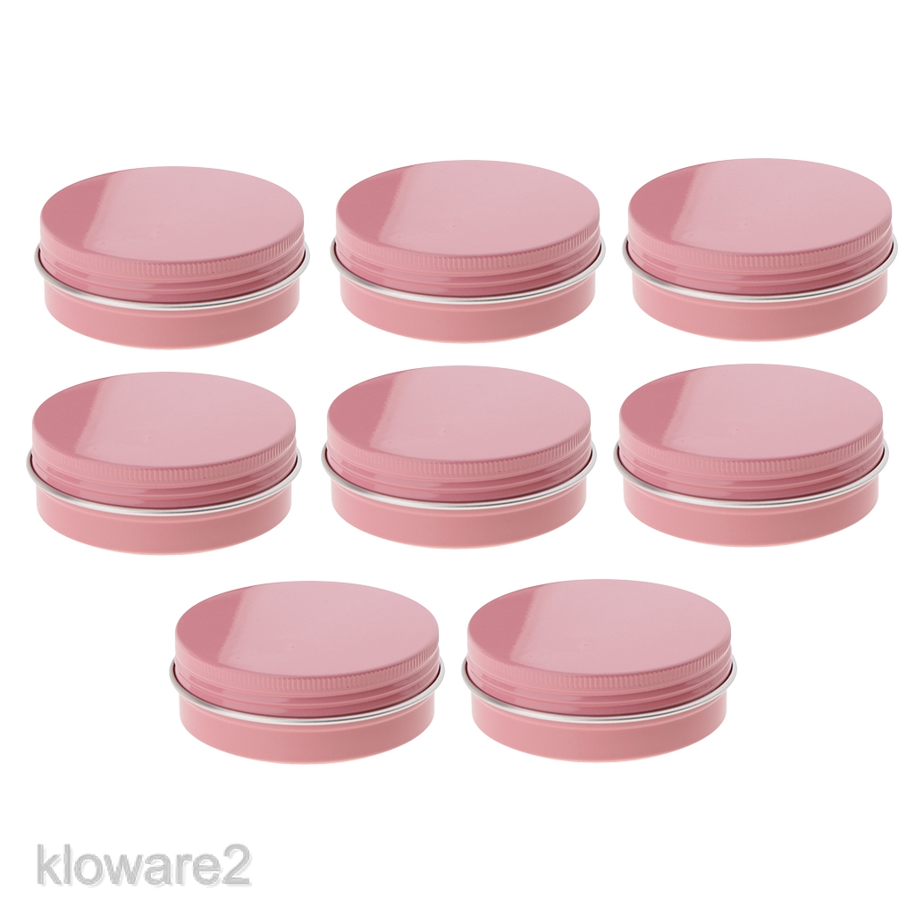 [klowareafMY] 60ml Empty Aluminium Cosmetic Pot Jar Tin Container Box