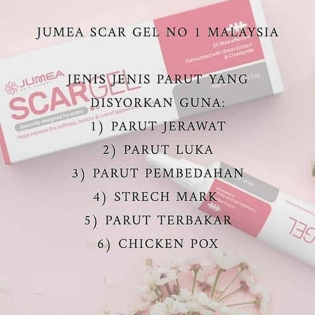 Ubat Parut No 1 Di Malaysia / Jumea Scar Gel  Shopee Malaysia