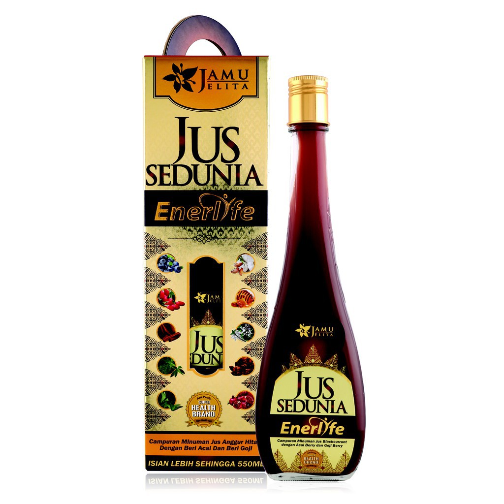 Jamu Jelita Jus Sedunia Enerlife Shopee Malaysia