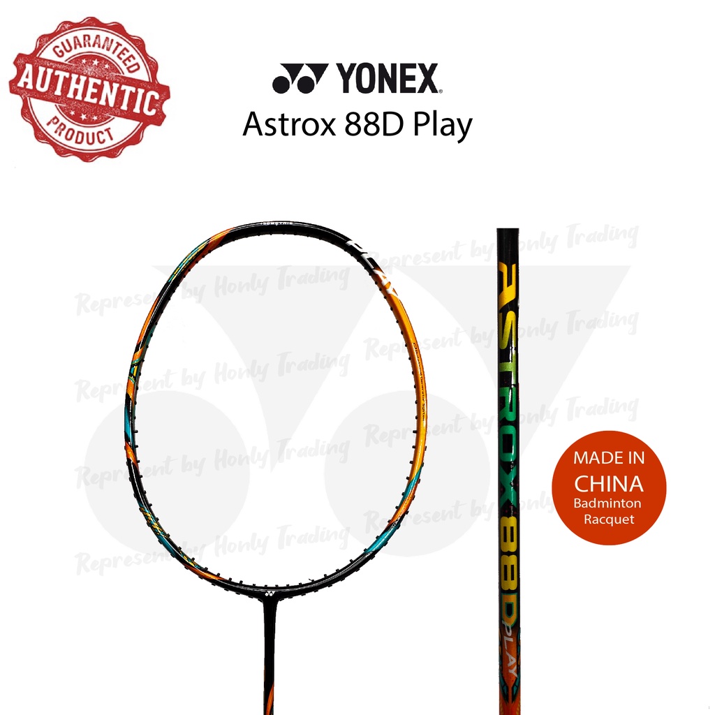 Yonex Astrox 88D Play 4UG5 & 4UG6 [Without String] Free grip ~ 100