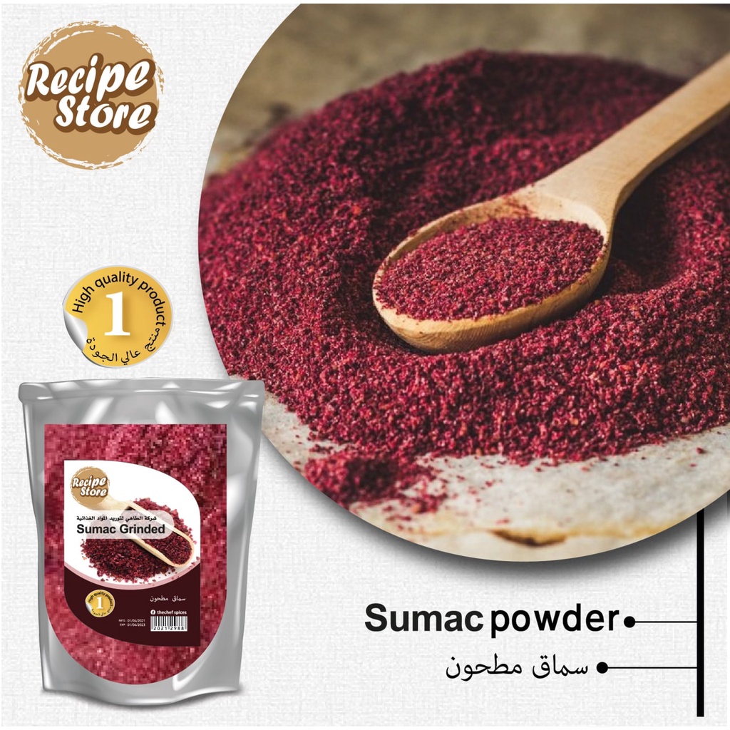 100% SUMAC ORIGINAL TURKI 50g - 100g SERBUK ASLI PURE TURKISH ORIGINAL REMPAH ORGANIC MAKANAN SUNNAH