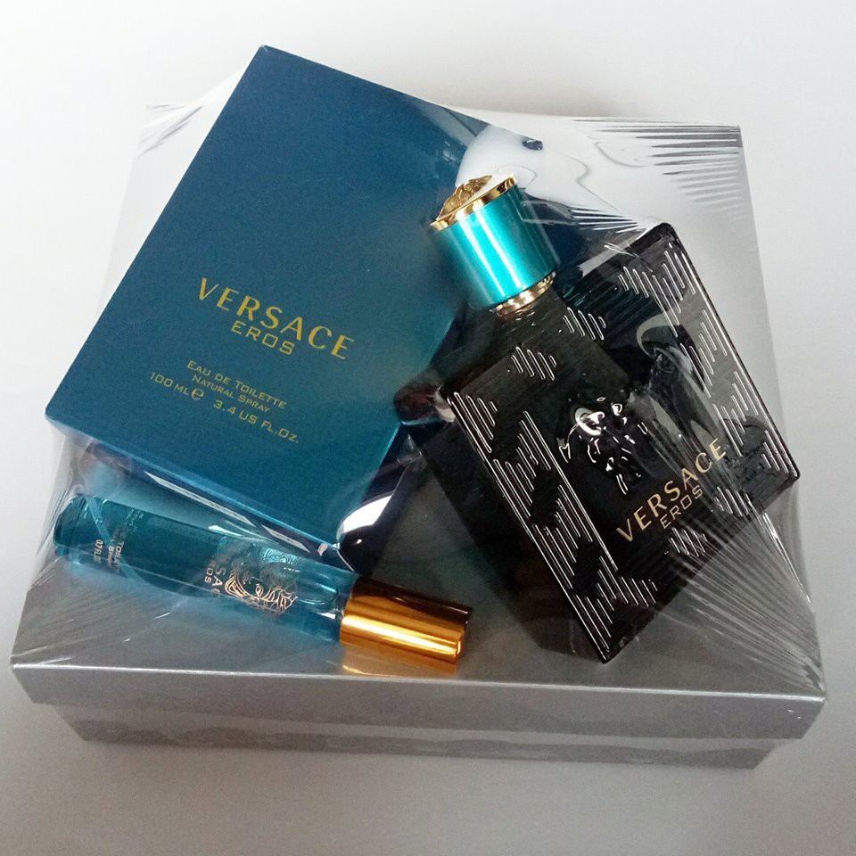 versace eros perfume gift set
