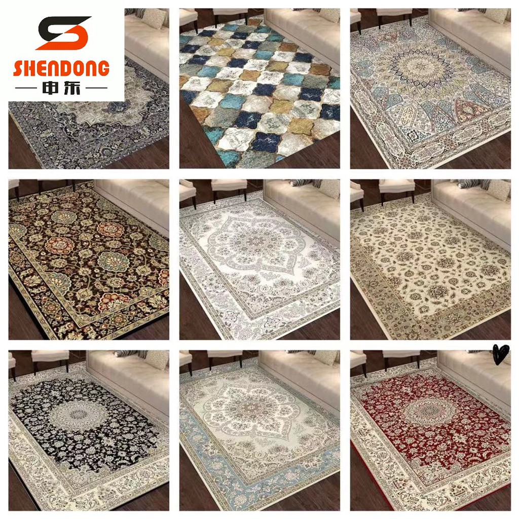 XXL (180*220cm) Crystal Velvet Carpet 5 D / Floor mat / Rugs/ Carpets