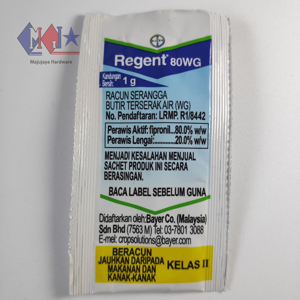 1g Regent 80wg Bayer Shopee Malaysia