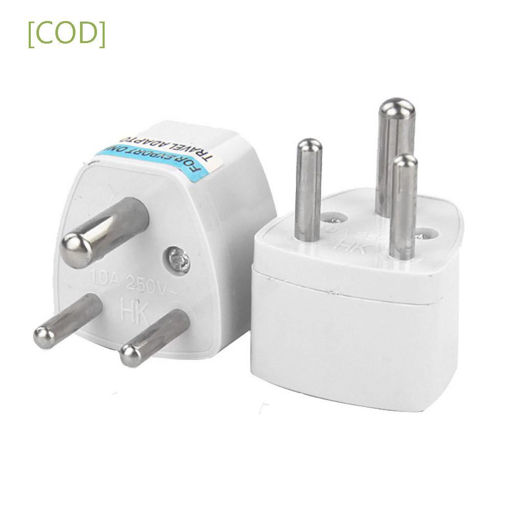 [COD] 1000W Travel Plug 250V UK/AU/EU Adaptors 10A Universal Power Charge Converter Wall Plug US To South Africa/Multicolor