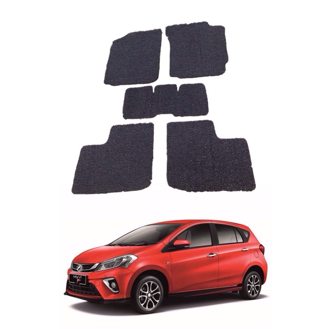 Perodua myvi customized coil mat carpet kereta  Shopee 