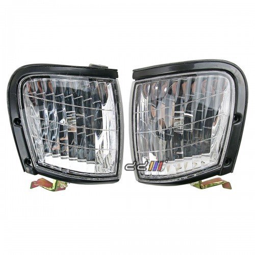 Headlights Front Lamps PAIR Fits Isuzu Faster Rodeo Pick-Up 1998-2002 Facelift