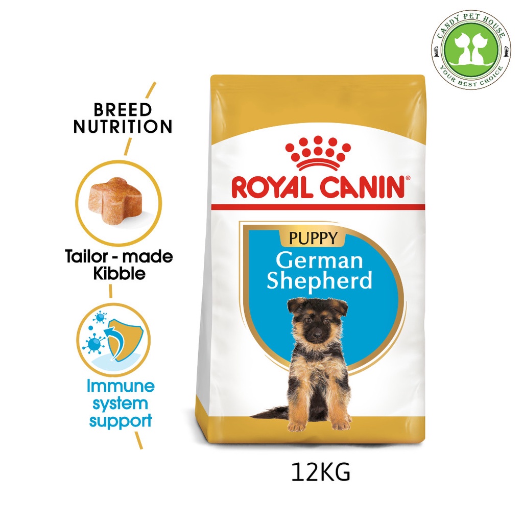 Royal Canin German Shepherd Puppy Dry Dog Food (12kg) Shopee Malaysia