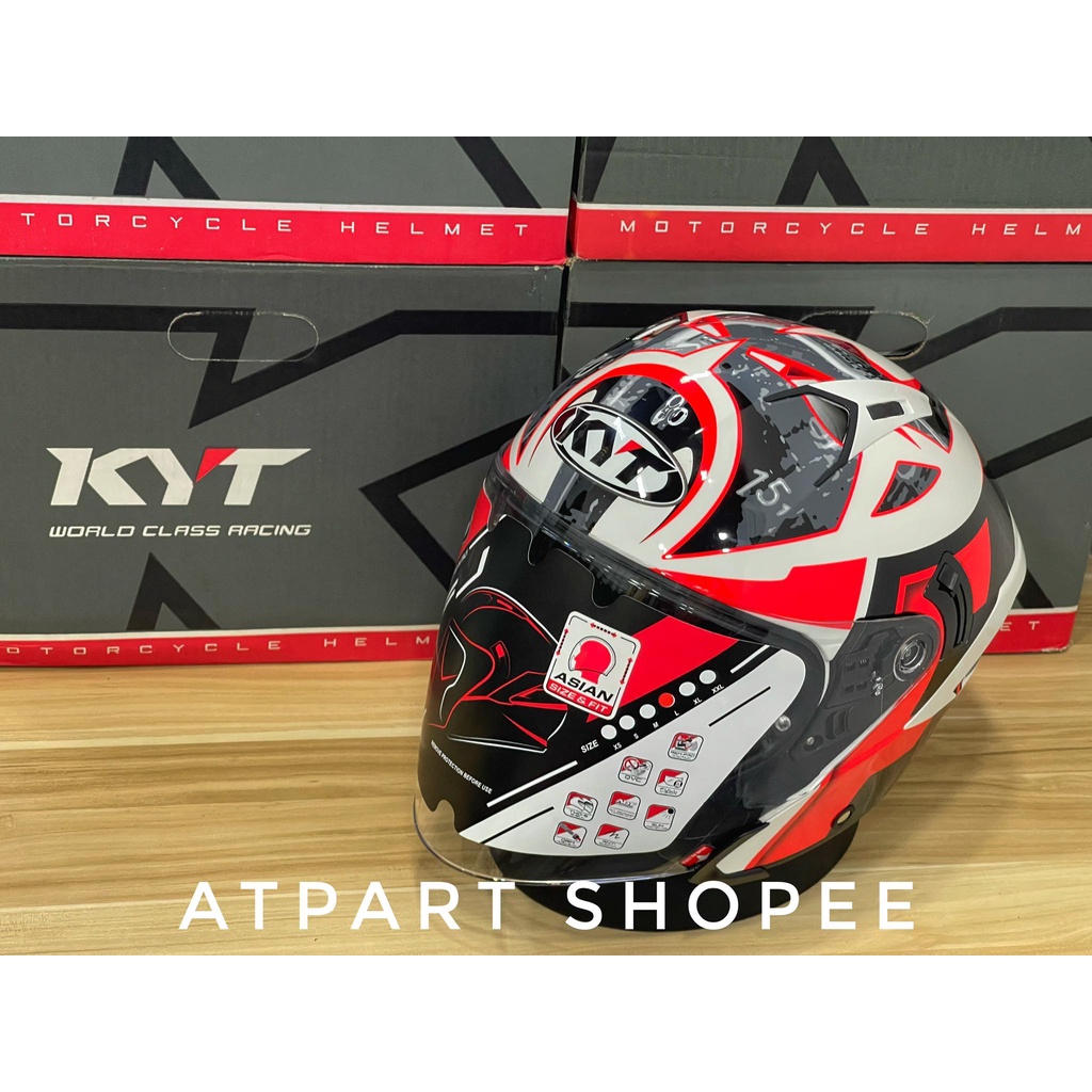 KYT HELMET NFJ FABIO QUARTARARO Shopee Malaysia