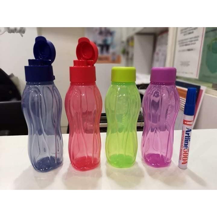 Tupperware Mini Eco Bottles 310ml (Have Flip Top Cover and Screw Cap