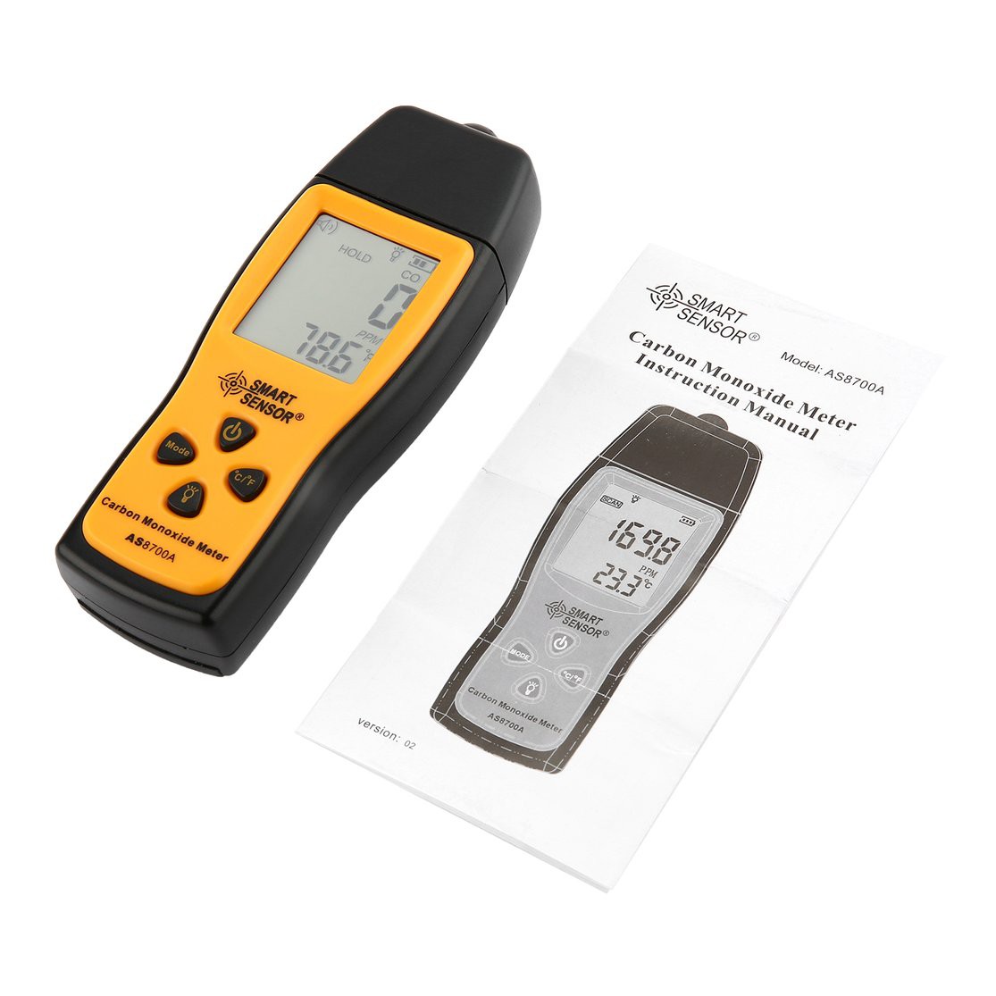 COD Handheld Carbon Monoxide Meter Portable CO Gas leak ...