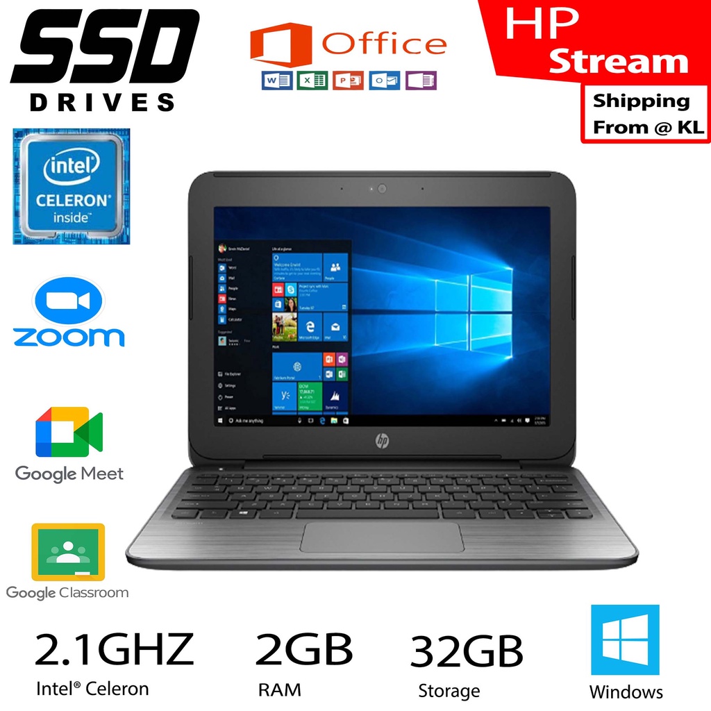 การปรับปรุงใหม่สำหรับแล็ปท็อป 2.16GHz โดย Intel n2840 HP กระแส