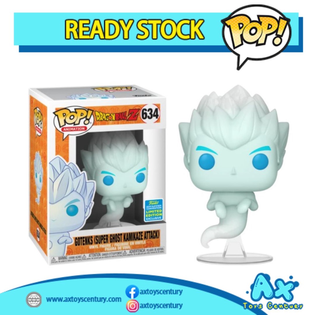 Ready Stock】Funko Pop! Animation Dragonball Z Gotenks #634 (Super Ghost  Kamikaze Attack) Summer Convention (Exclusive) | Shopee Malaysia