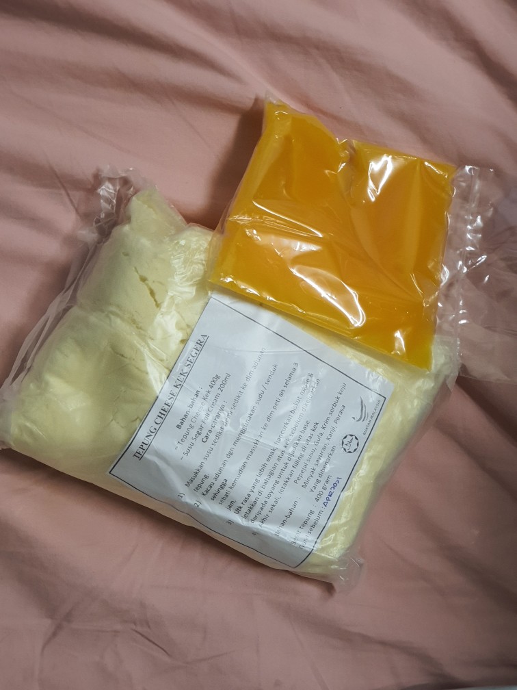 Tepung Chilled Cheese Cake Ajaib Tak Perlu Bakar Kukus Shopee Malaysia
