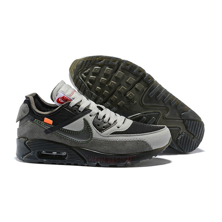 off white air max 90 grey