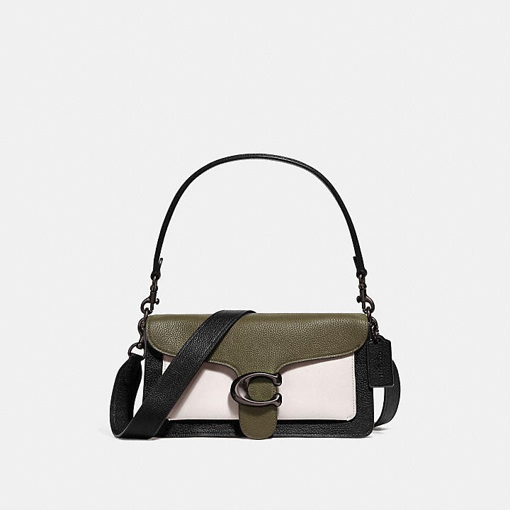 tabby shoulder bag 26 in colorblock