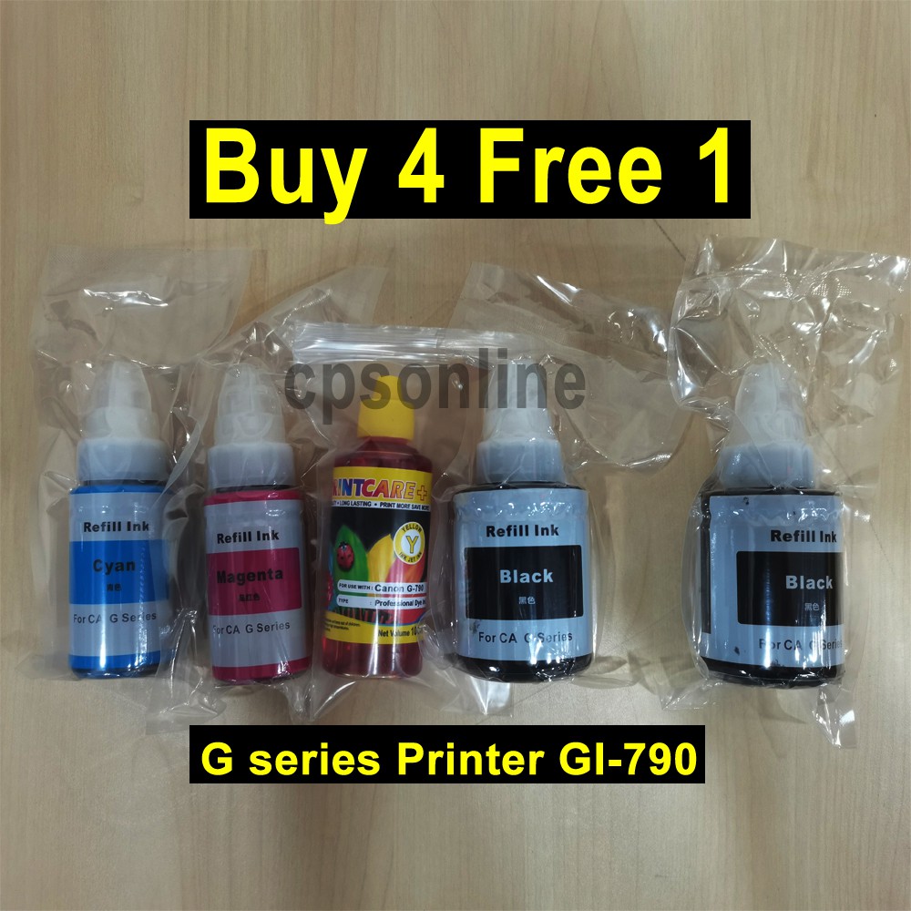 Canon GI790 compatible Refill Ink for G series Printer GI790 G2000
