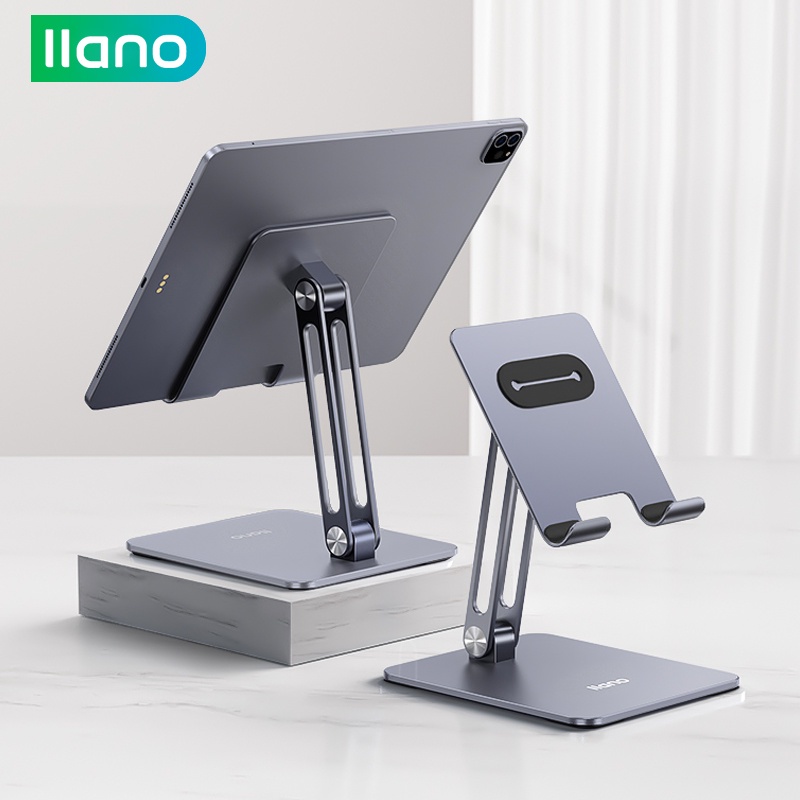 llano iPad Stand Tablet Stand Aluminum Alloy Portable Mobile Phone Stand For 9-16inch iPad