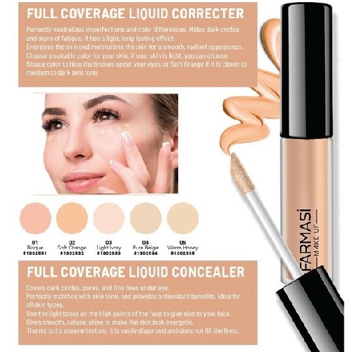 orange liquid concealer