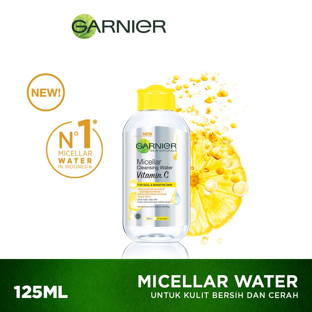 Garnier Micellar Water Brightening (Vitamin C) 125ml