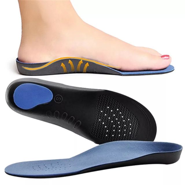 High Quality Flat Foot Orthopedic Insoles For Shoes Soles Inserts Arch Support Corrector Men Women Shoe Pad Eva Insoles Shopee Malaysia