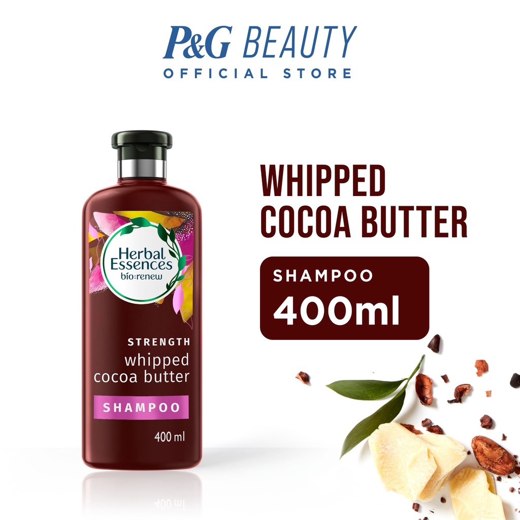 Herbal Essences BioRenew Strength Whipped Cocoa Butter Shampoo (400ml