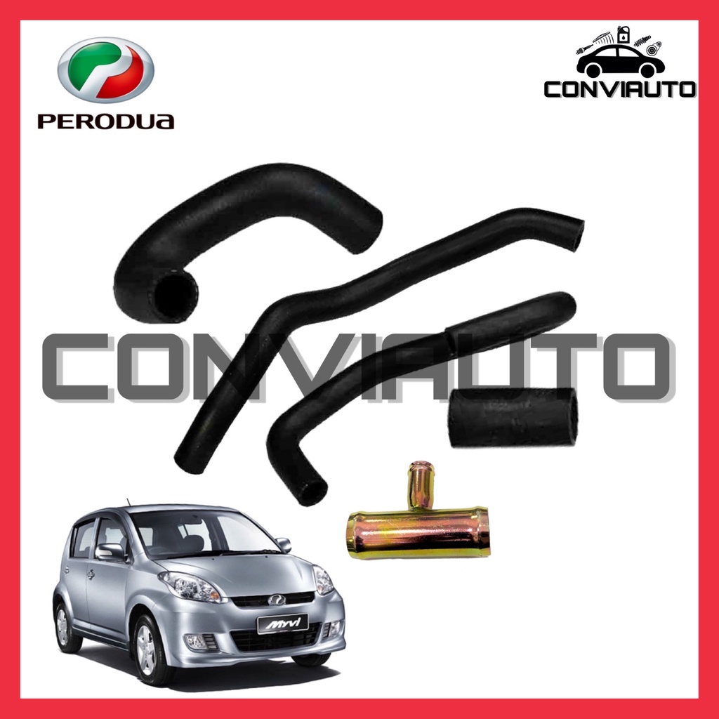 PERODUA MYVI 1.3 WATER BY PASS RADIATOR HOSE T PIPE ORIGINAL