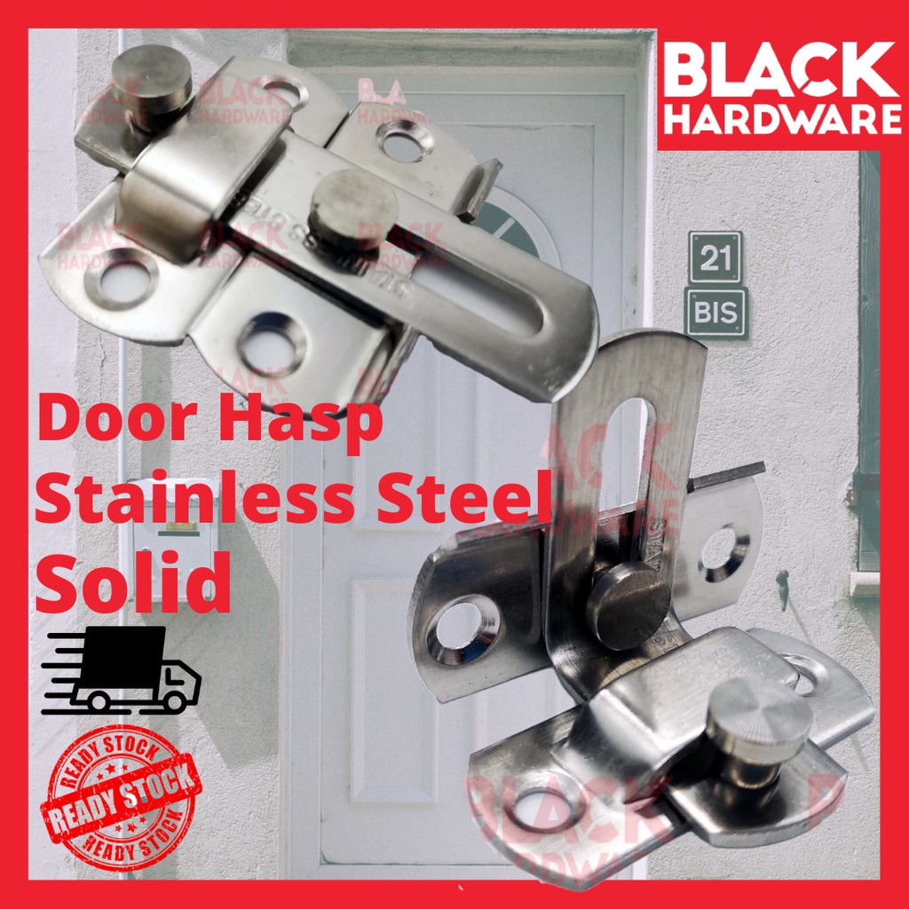 Stainless Steel Anti Swivel Swing Sliding Folding Cage Door Latch Bolt