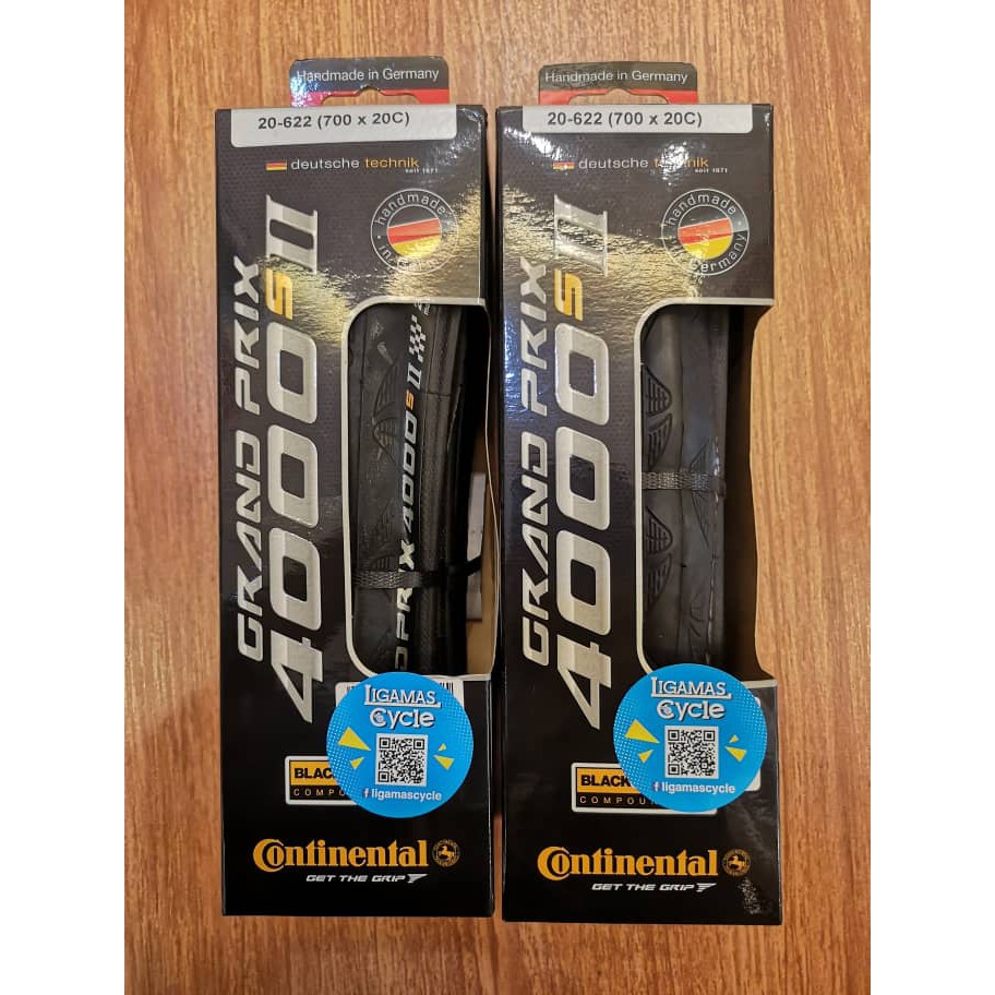 continental grand prix 4000s ii folding road tyre pair