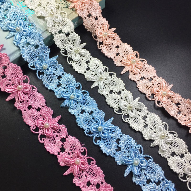 butterfly lace trim