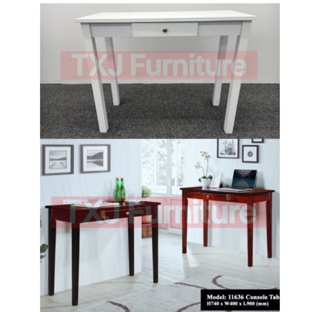 3 foot console table