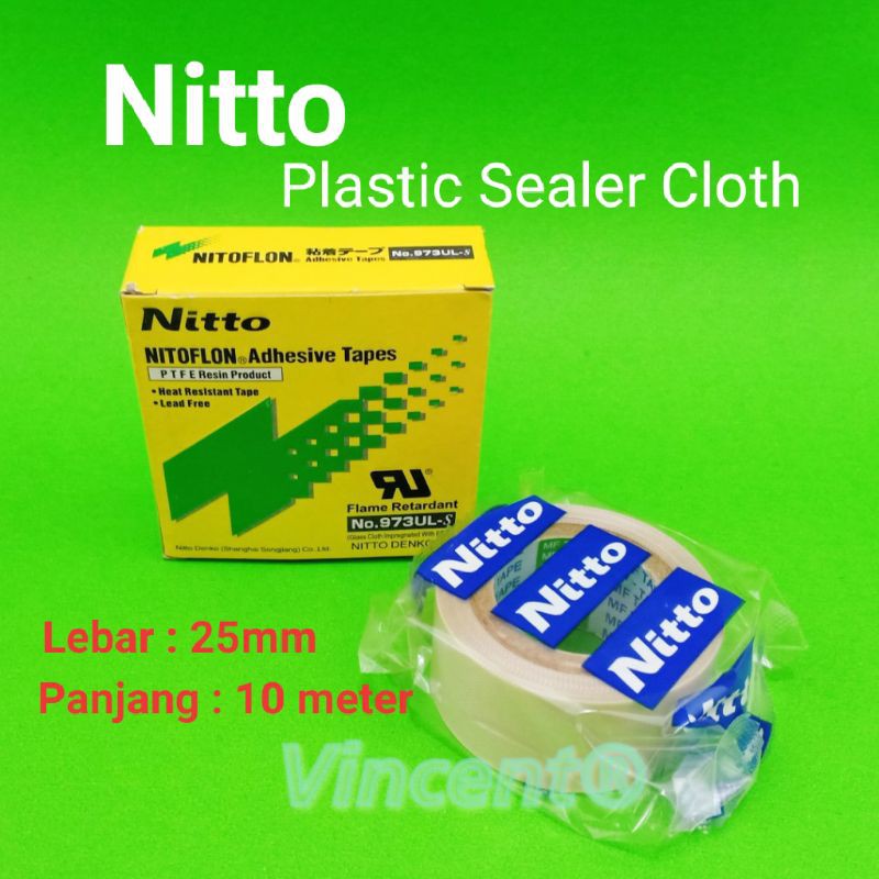 Nitto Plastic Sealer Cloth 10Meter 25mm X 10meter | Shopee Malaysia