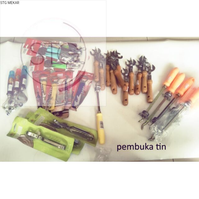 PEMBUKA TIN DAN BOTOL TINS AND CAN OPENER