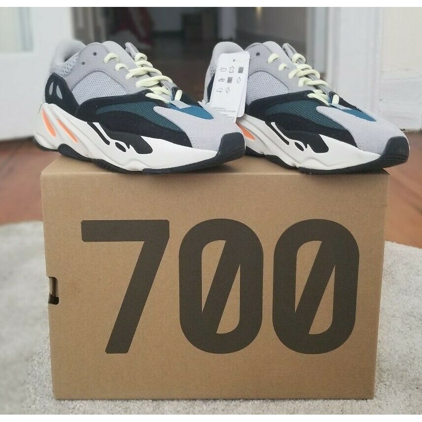 ADIDAS YEEZY BOOST 700 WAVE RUNNER - SIZE 6.5 - 100% AUTHENTIC - ART B75571  | Shopee Malaysia