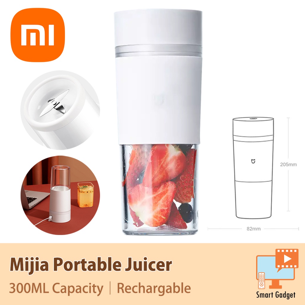 Xiaomi Original Mijia 300ml Rechargeable Portable Juicer Fruit Cup
