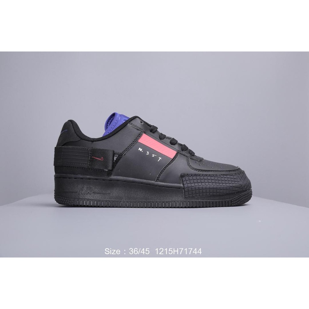 nike air force type n 354 black