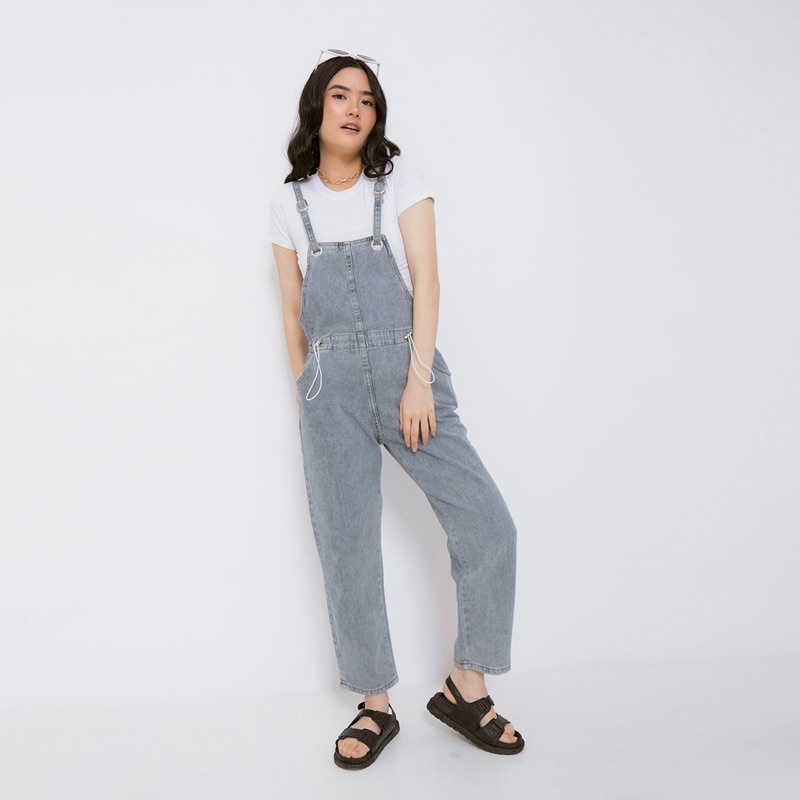 VIERLIN - Jumpsuit jeans 827 Denim Jumpsuit