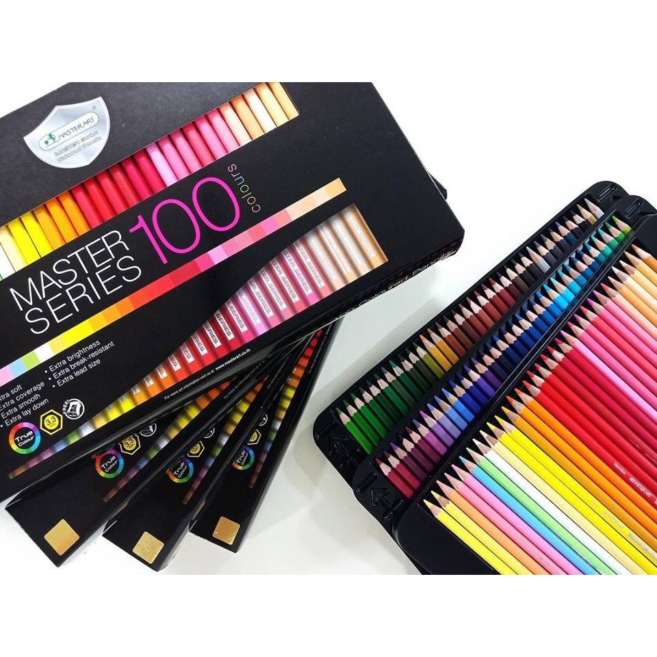 100 colouring pens