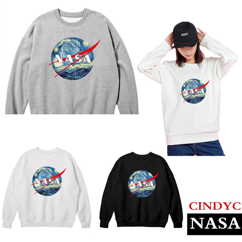 sweater nasa shopee