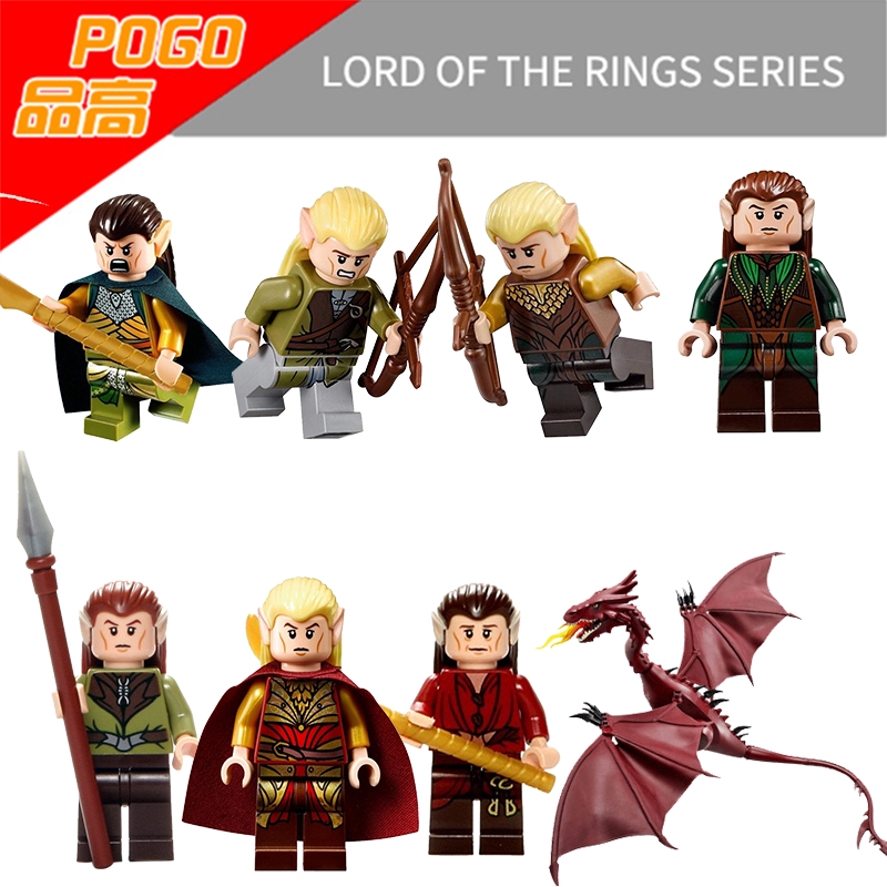 lord of the rings plastic figures