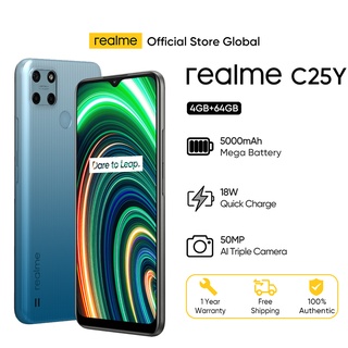 Image of realme C25Y (4GB+64GB) Smartphone Global Version | Free Shipping | 1 Year Malaysia Warranty